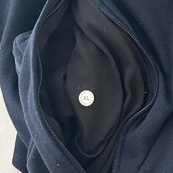 Lululemon City Sweat Zip Hoodie *Thermo Heathered Nautical Navy Size XL - Picture 9 of 10